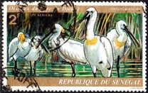 [Airmail - Birds of Djoudj Park, loại NL]