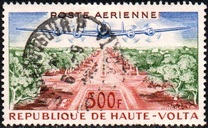 [Airmail - Ouagadougou Airport, tegund AB]
