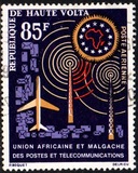 [Airmail - African and Malagasy Posts and Telecommunications Union, Scrivi BQ]