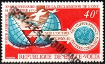 [Airmail - The 10th Anniversary of U.N. Declaration on Colonies, 유형 IK]