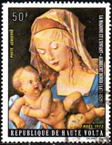 [Airmail - Christmas - Virgin with Child Paintings, type LW]