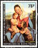[Airmail - Christmas - Virgin with Child Paintings, Typ LX]