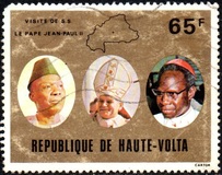 [Visit of Pope John Paul II, type YW]