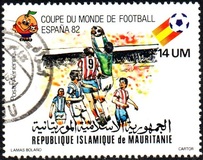 [Airmail - Football World Cup - Spain 1982, type TR]
