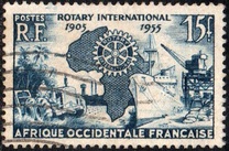 [The 50th Anniversary of Rotary International, type AY]