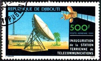 [Airmail - Inauguration of Satellite Earth Station, typ CH]