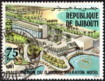[Inauguration of Djibouti Sheraton Hotel, type DR]