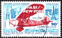 [The 50th Anniversary of First Paris-New York Non-stop Flight, type FG]