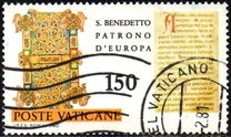 [The 1500th Anniversary of the Birth of The Saint Benedict of Nursias, type SN]