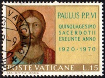 [The 50th Anniversary of the Ordination of Pope Paul VI, type LI]