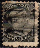 [Queen Victoria - Size: No. 1-1C 17 x 21 mm, No. 2-3a: 20 x 24mm. For Earlier Issues, see British Canada, type A]