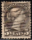 [Queen Victoria - Size: 17 x 21mm, 类型 J5]