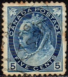 [Queen Victoria - Value in Bottom Corners, type Q7]