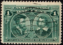 [The 300th Anniversary of the Founding of Quebec, type W]