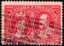 [The 300th Anniversary of the Founding of Quebec, type X]