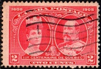 [The 300th Anniversary of the Founding of Quebec, type X]