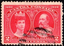 [The 300th Anniversary of the Founding of Quebec, type X]