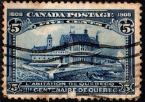 [The 300th Anniversary of the Founding of Quebec, type Y]