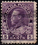[King George V in Admiral Uniform - New Colors and Values, veids AD12]