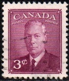 [King George VI - Inscription: "POSTES POSTAGE", տեսակ EL]