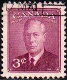 [King George VI - Inscription: "POSTES POSTAGE", տեսակ EL]