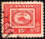 [The 100th Anniversary of Canadian Stamps, type FB]