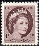 [Queen Elizabeth II - Normal Paper, See 1962 for Fluorescent Stripes, jenis GT]