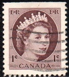 [Queen Elizabeth II - Normal Paper, See 1962 for Fluorescent Stripes, jenis GT]