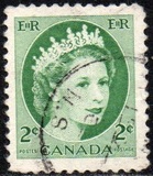 [Queen Elizabeth II - Normal Paper, See 1962 for Fluorescent Stripes, jenis GT1]
