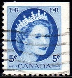 [Queen Elizabeth II - Normal Paper, See 1962 for Fluorescent Stripes, տեսակ GT4]