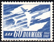 [The 10th Anniversary of the Scandinivian Airlines System, SAS, type EG]