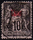 [French Postage Stamps Overprinted "Chine", type A1]