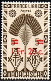 [Traveller's Tree Issue of 1943 Surcharged, 類型 HQ17]