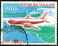 [Airmail - Boeing 737, type QT]