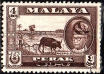 [Sultan Yussuf Izzudin Shah & Local Motifs, type Z]