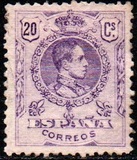[King Alfonso XIII - Different Colors, type BG27]