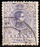 [King Alfonso XIII - Lithographed, type BG30]