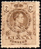 [King Alfonso XIII - Lithographed, type BG29]