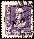 [Queen Isabella, 1451-1504 - Different Perforation, type LE3]