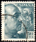 [General Franco - Without Imprint below Value, тип LI20]