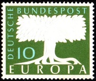 [EUROPA Stamps, タイプ DE]