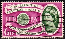 [EUROPA Stamps - The 1st Anniversary of the Establisment of CEPT, Scrivi EP]