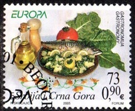 [EUROPA Stamps - Gastronomy, type DVD]