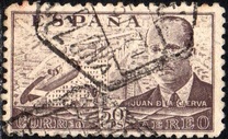 [Airmail - Juan di la Cierva - Different Perforation - Stoneprint from F.N.M.T, tegund LH10]
