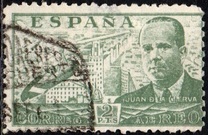 [Airmail - Juan di la Cierva - Different Perforation - Stoneprint from F.N.M.T, tegund LH12]