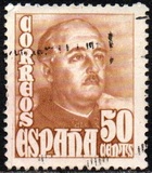 [Defintive Issues - General Franco, type ALB2]