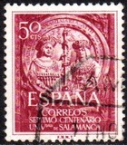 [Stamp Day - The 700th Anniversary of the Founding of the University of Salamanca, type ANR]