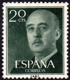 [Definitive Issue - General Franco, type AOK2]