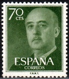 [Definitive Issue - General Franco, type AOK8]