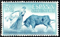 [Airmail - Bull Fighting, typ ATD]